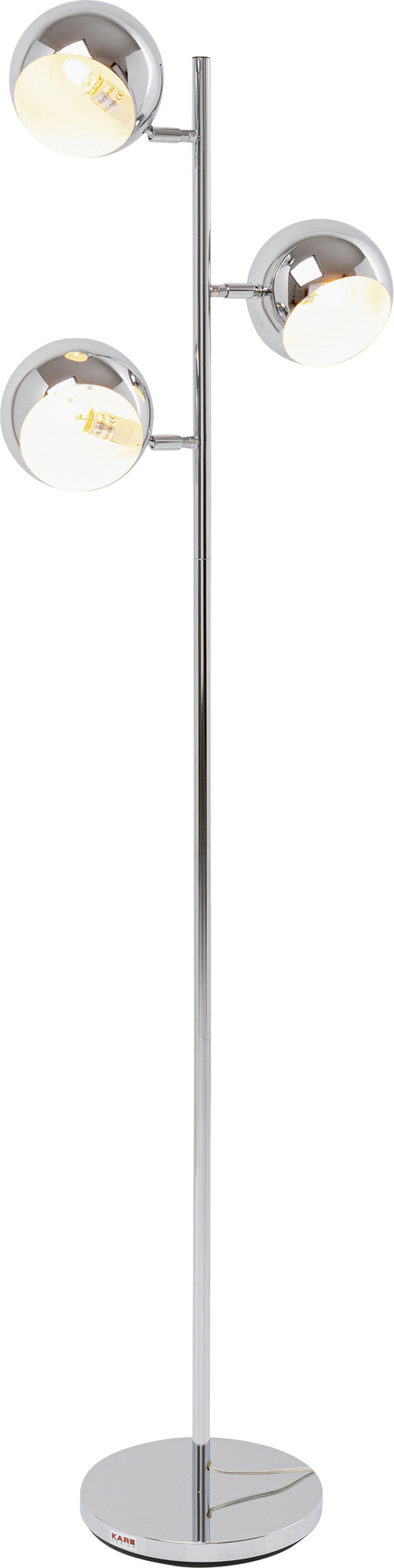 Stehleuchte Calotta Chrome