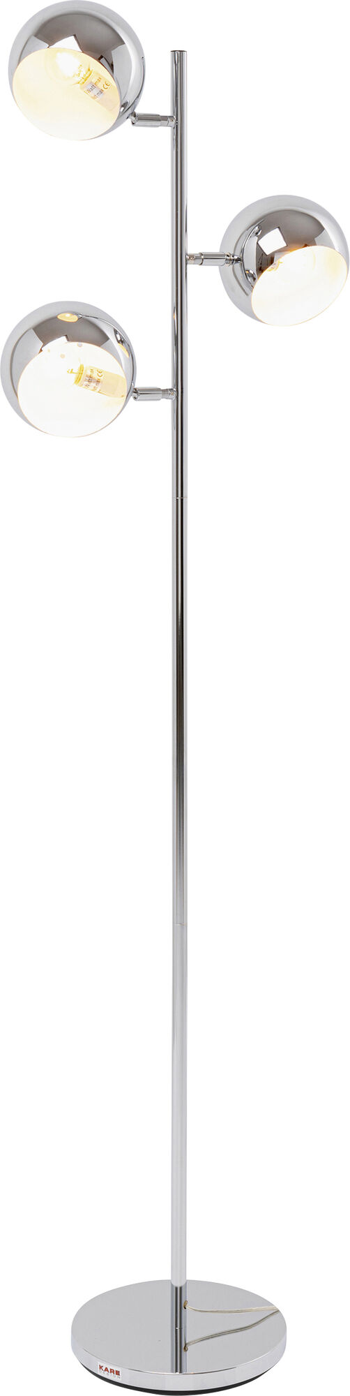 Stehleuchte Calotta Chrome – Grafik-1.