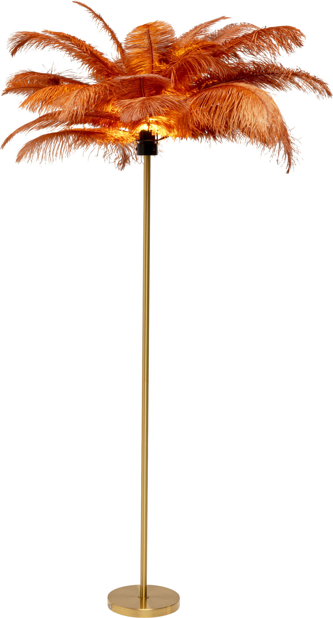 Stehleuchte Feather Palm Braun 165cm – Grafik-1.