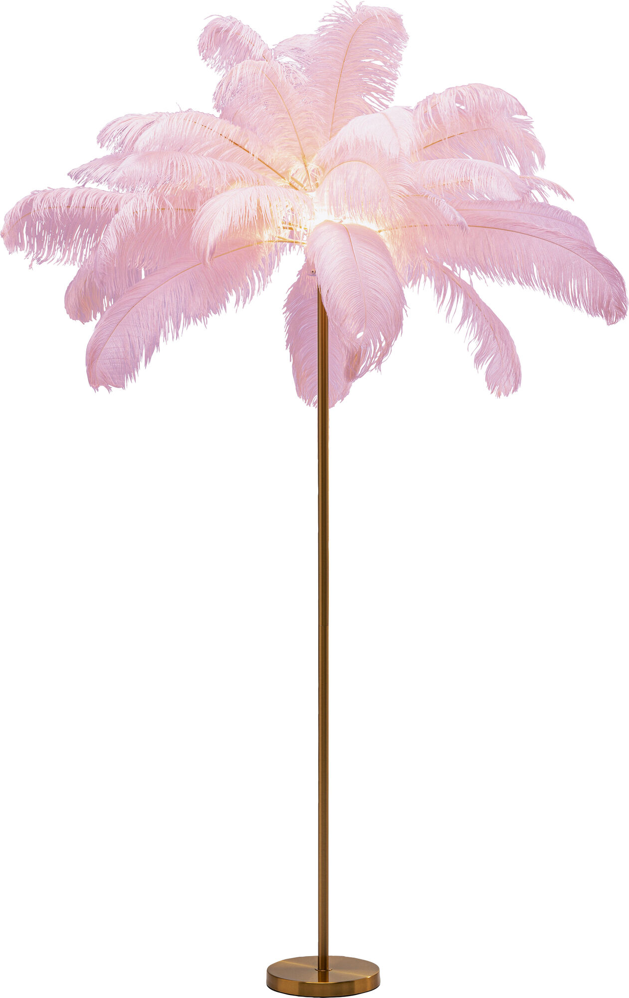 Stehleuchte Feather Palm Pink 165cm – Grafik-1.