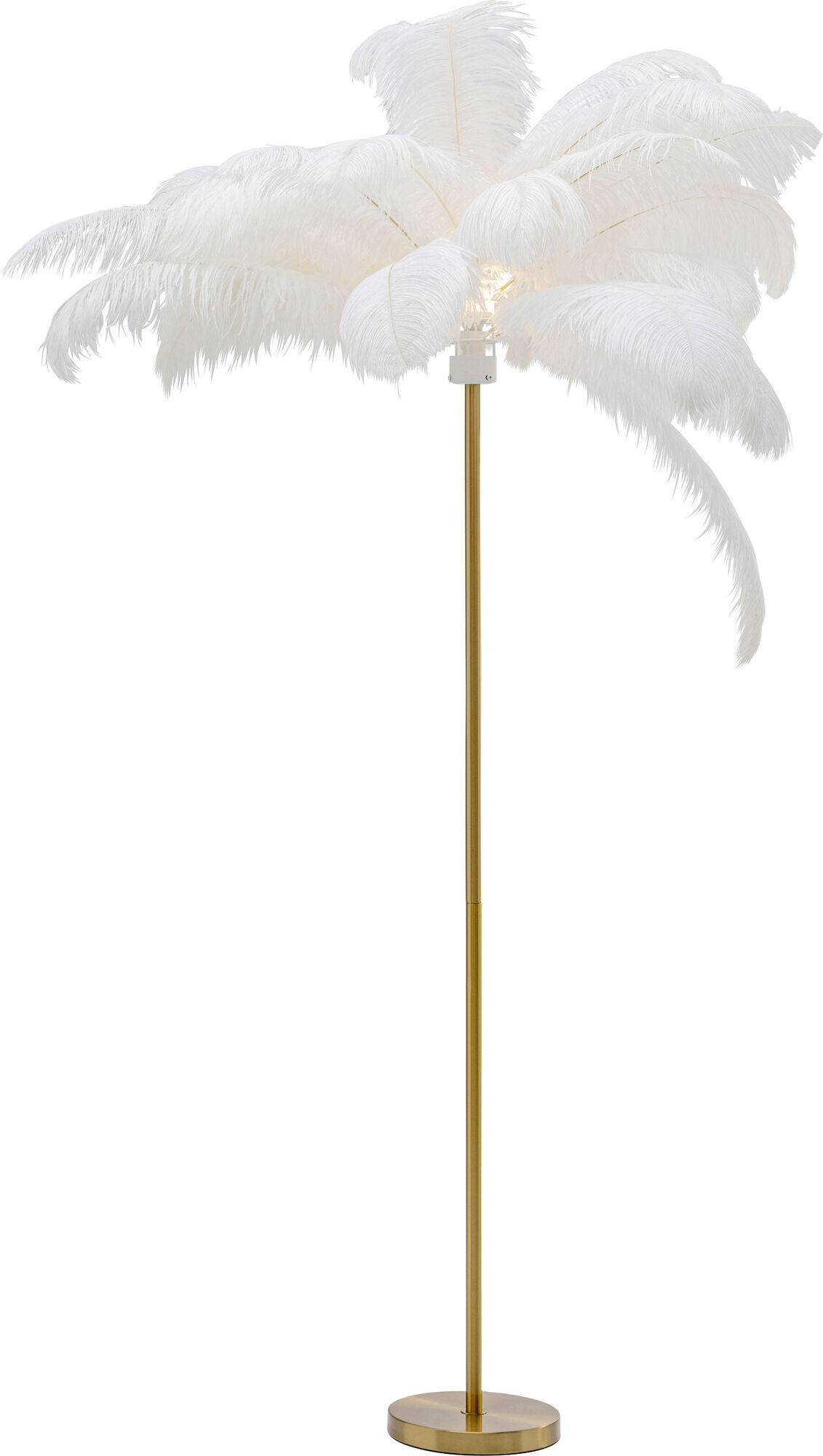 Stehleuchte Feather Palm Weiß 165cm – Grafik-1.