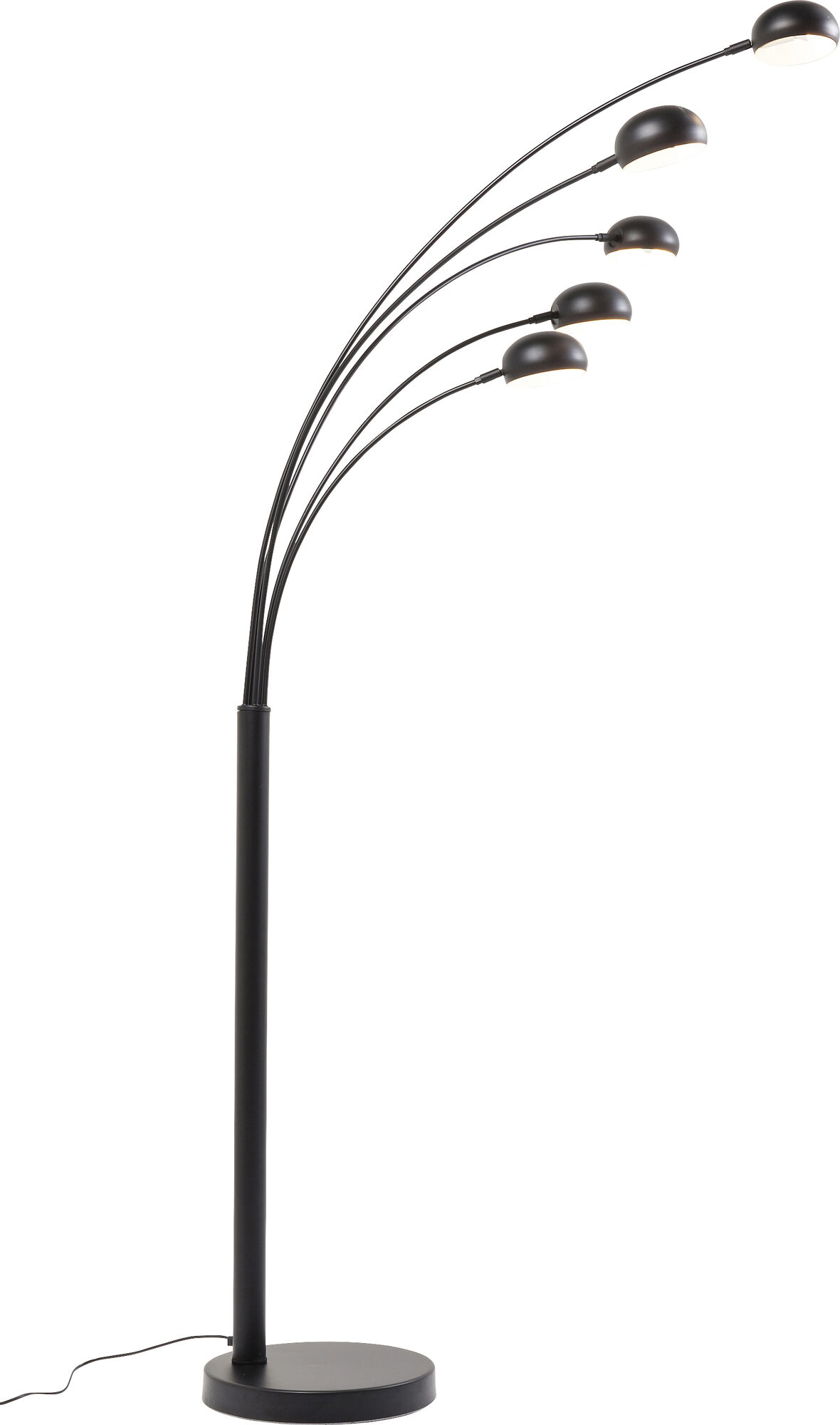 Stehleuchte Five Fingers Schwarz Matt – Grafik-1.