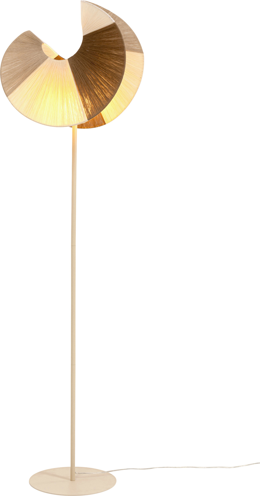 Stehleuchte Sella Beige 160cm