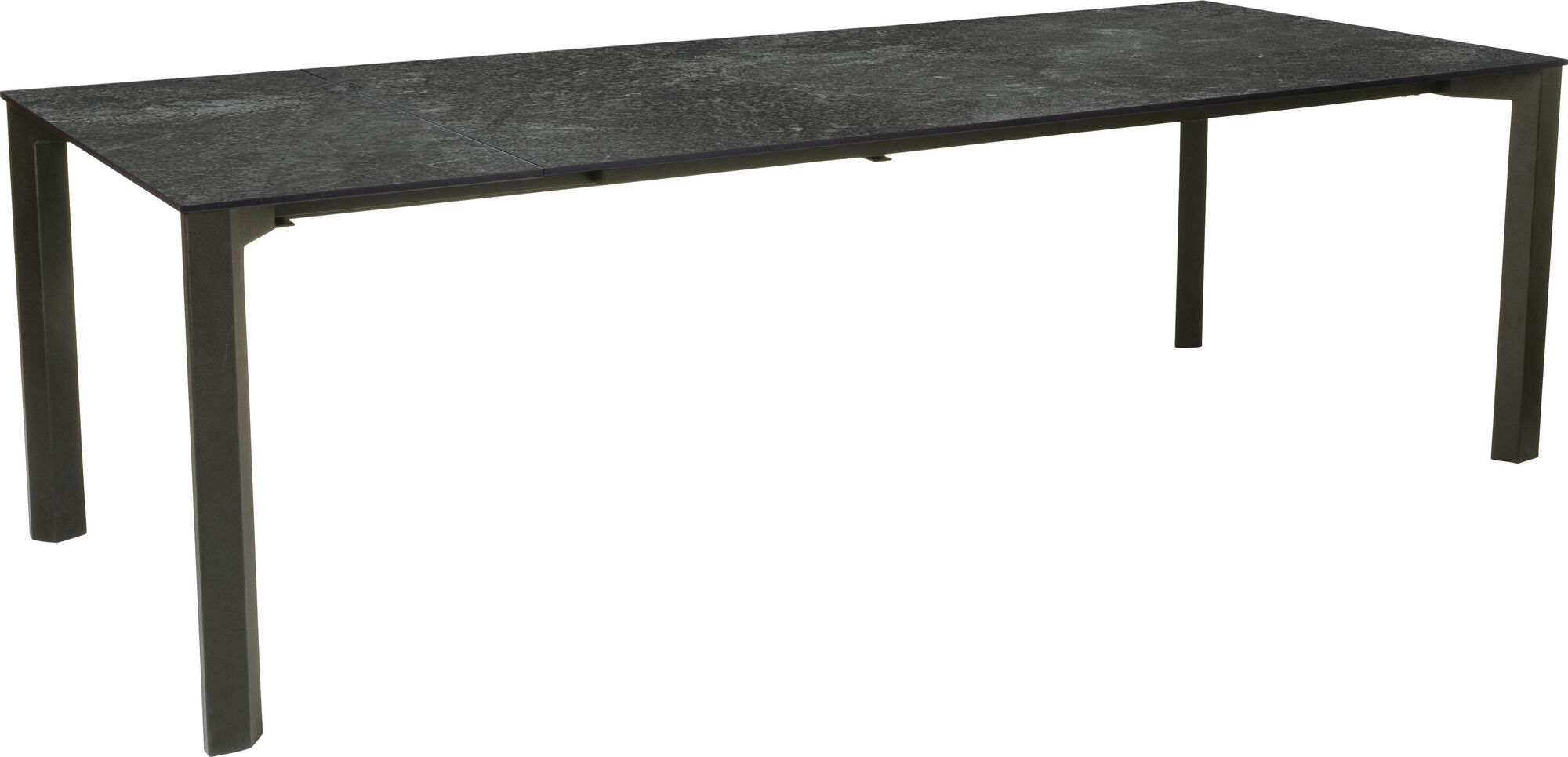 Stern Ausziehtisch Penta 200/250x100 cm Alu anthra – Grafik-1.