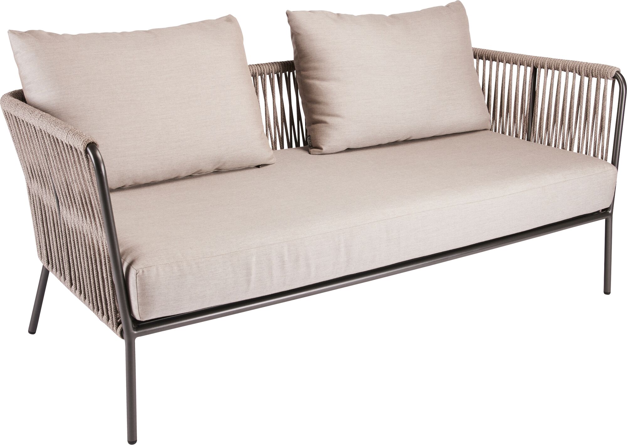 Stern Lounge-Sofa MARLA Alu anthrazit/graubraun – Grafik-1.