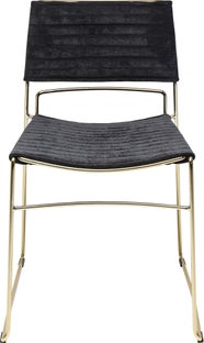 Stuhl Hugo Schwarz Gold – Grafik-1.