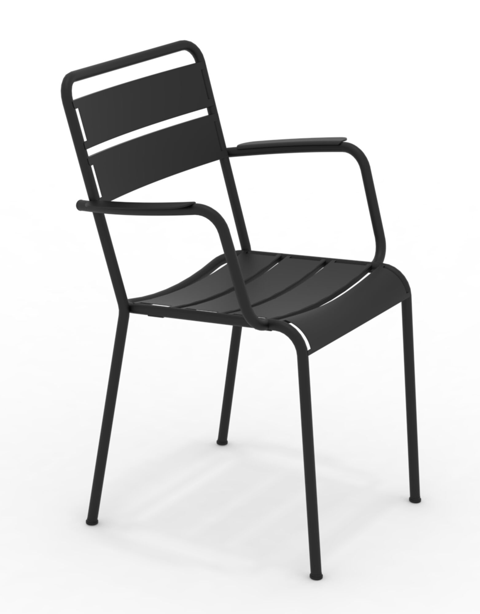 Stuhl Jardin Schwarz – Grafik-1.