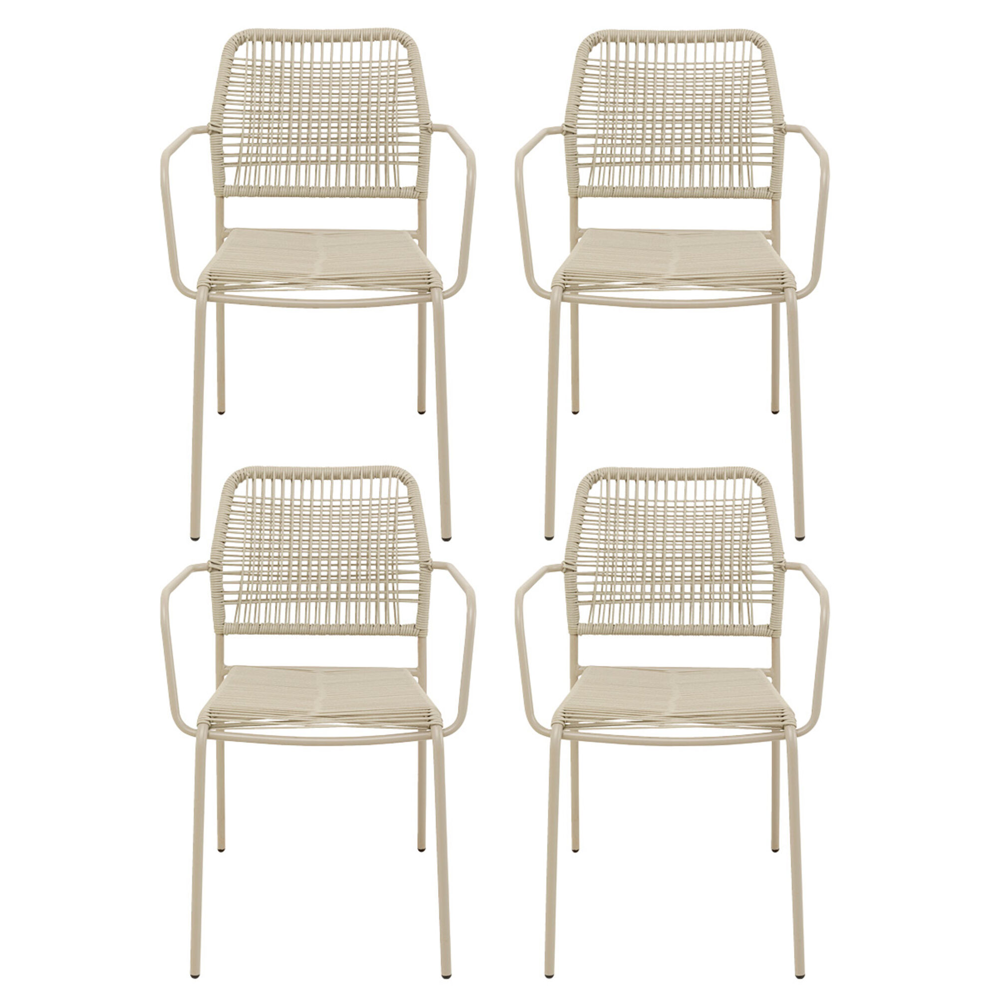 Stuhl Madagascar Grau 4/Set – Grafik-1.