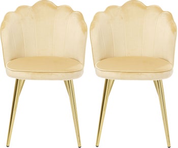 Stuhl Princess Beige (2/Set) – Grafik-1.