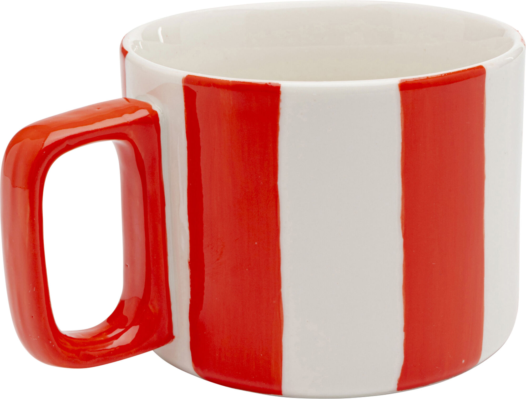 Tasse Cocina Stripes Rot – Grafik-1.