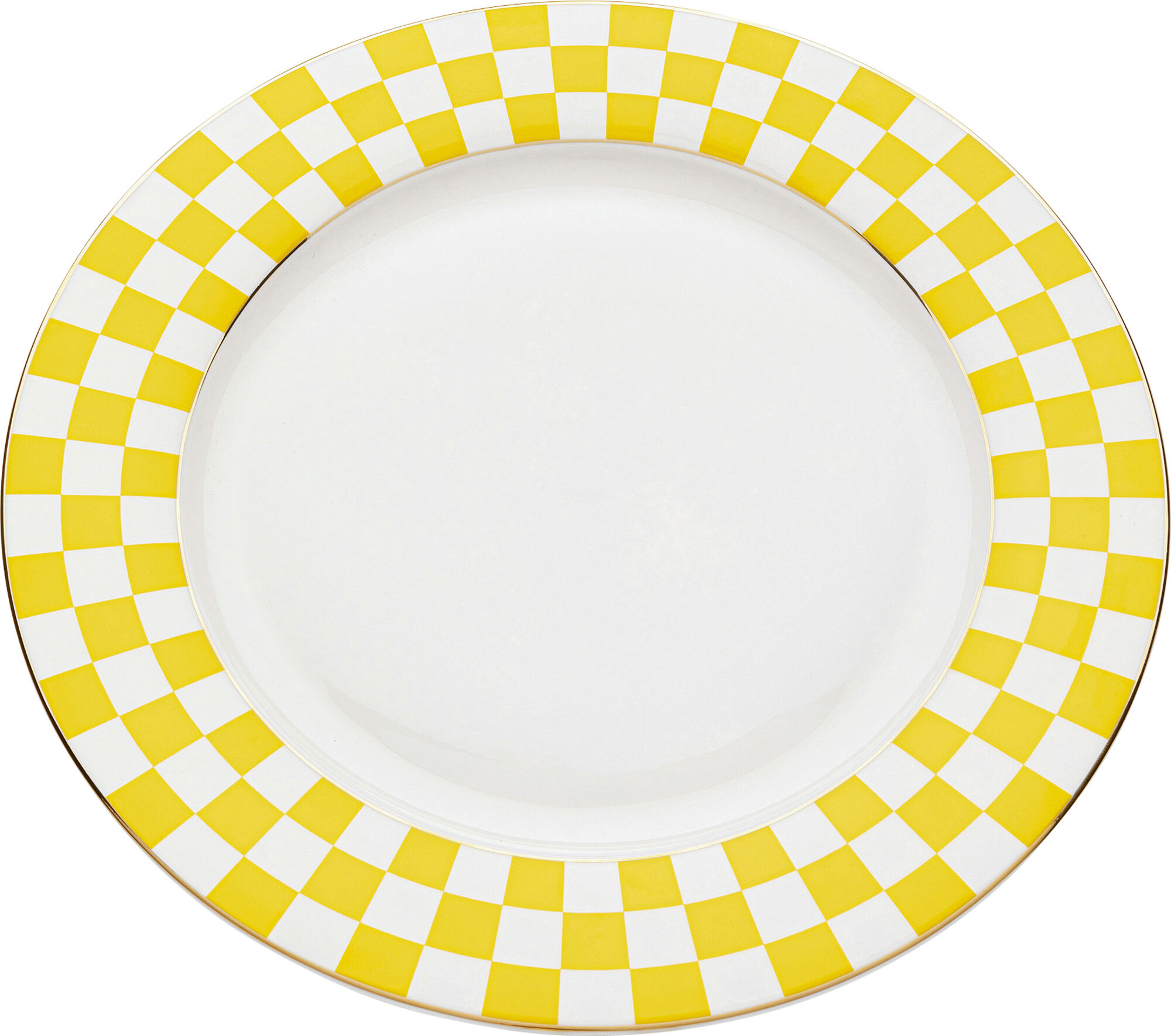 Teller Harlequin Gelb Ø27cm – Grafik-1.