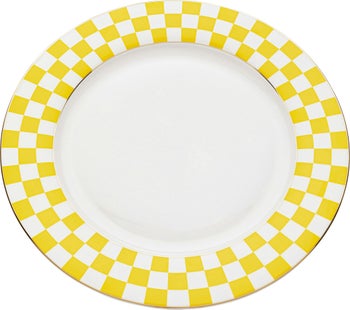 Teller Harlequin Gelb Ø27cm – Grafik-1.