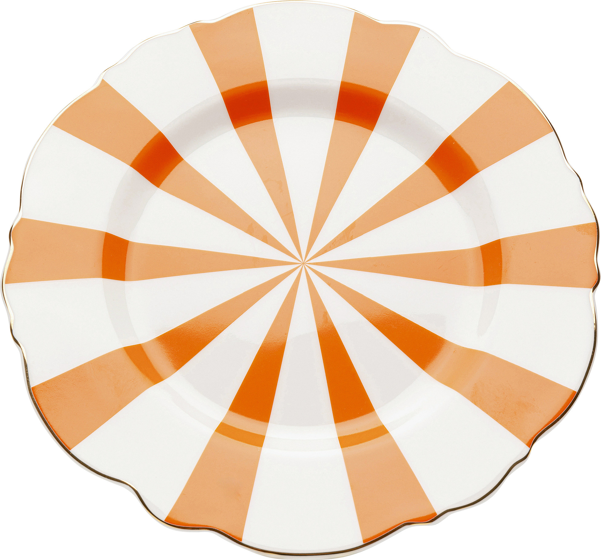 Produkt: Teller Harlequin Orange Ø22cm.