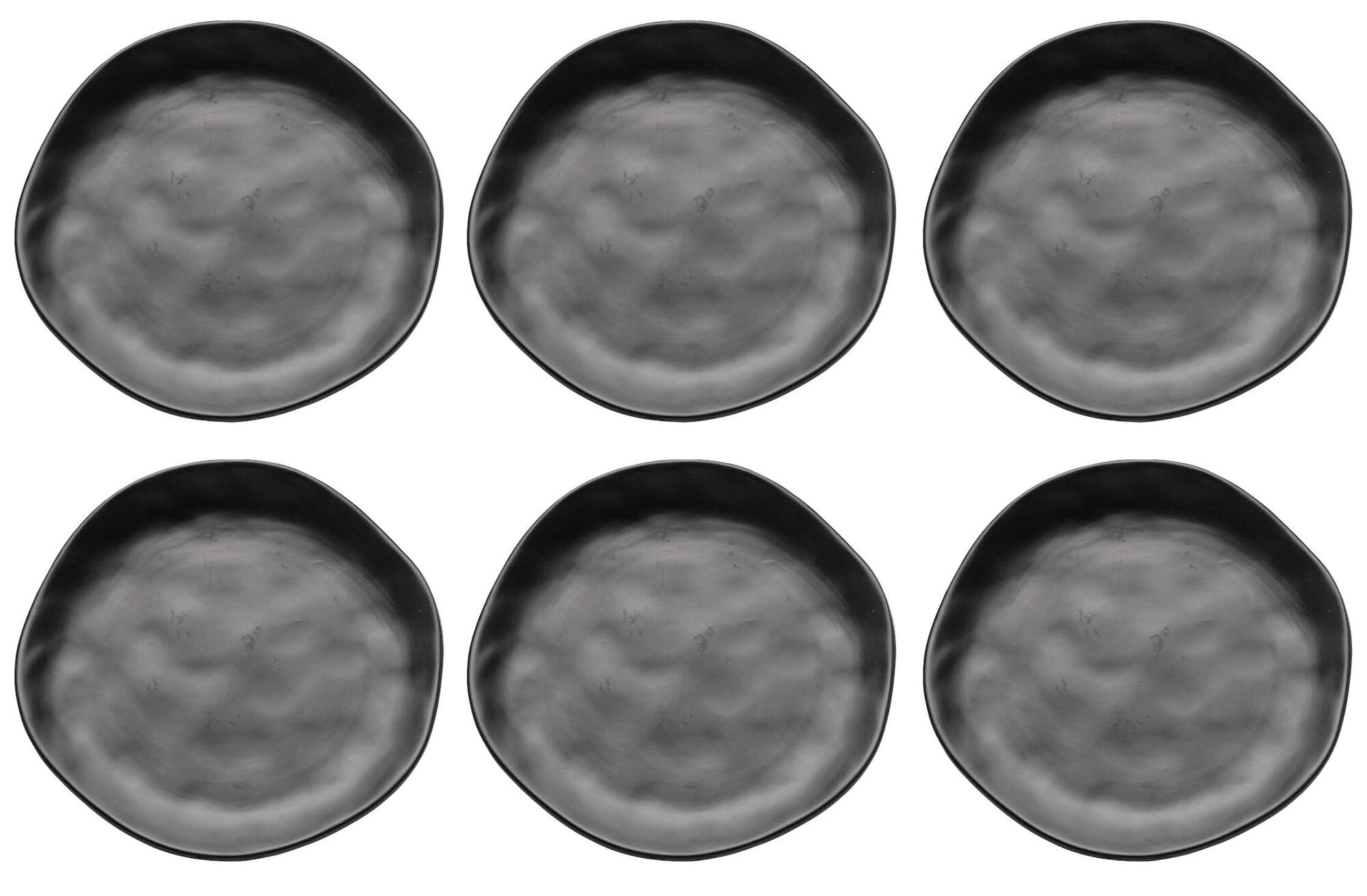 Teller Organic Black Ø20cm (6/tlg.) – Grafik-1.