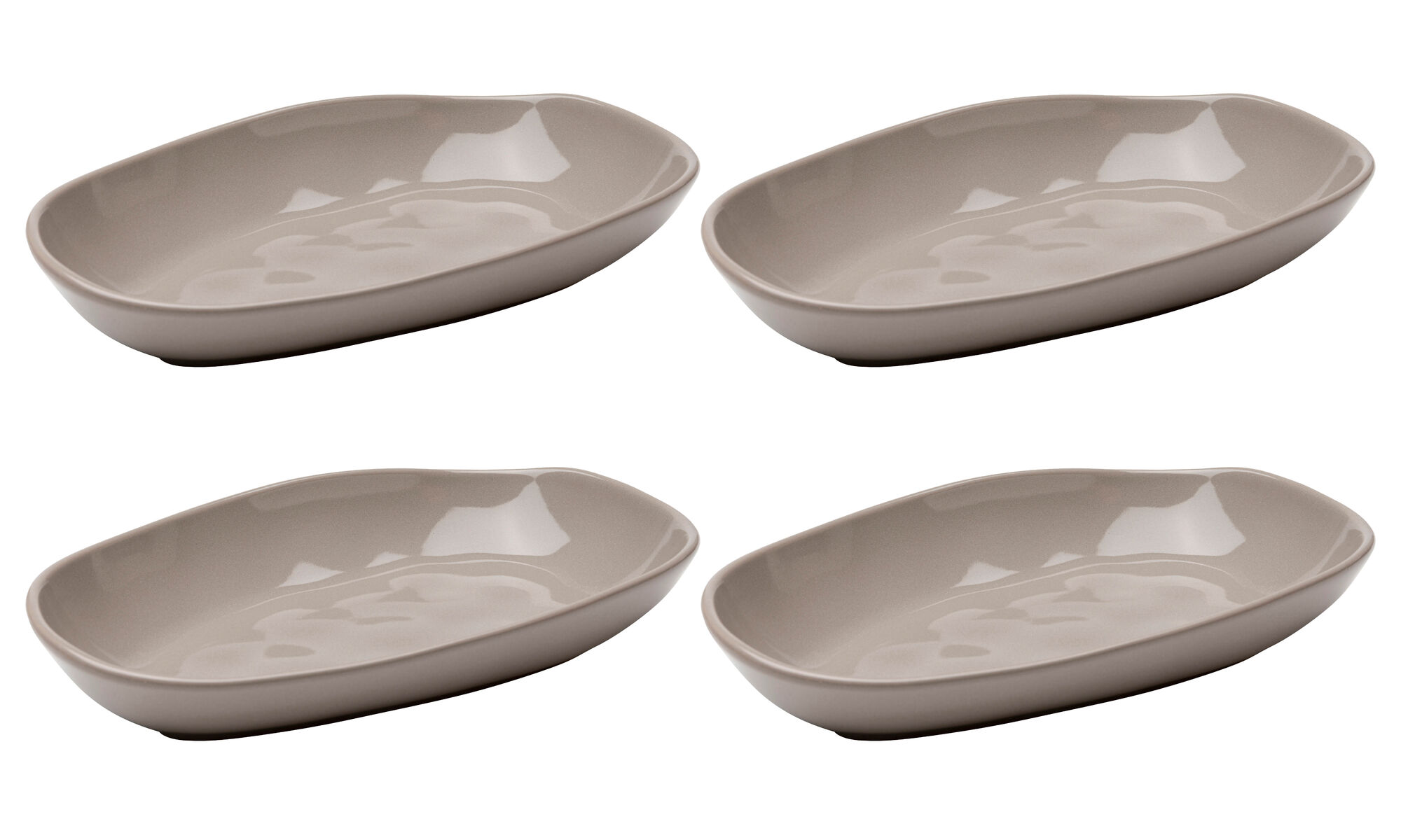 Teller Organic Grau 25cm (4/tlg.) – Grafik-1.