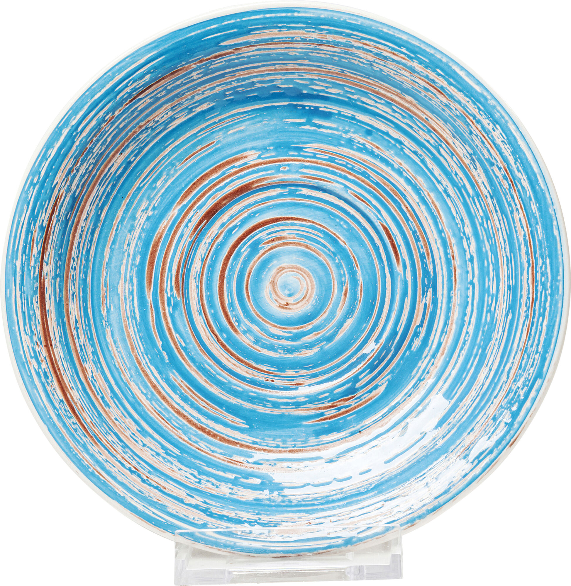 Teller Swirl Blau Ø19cm – Grafik-1.