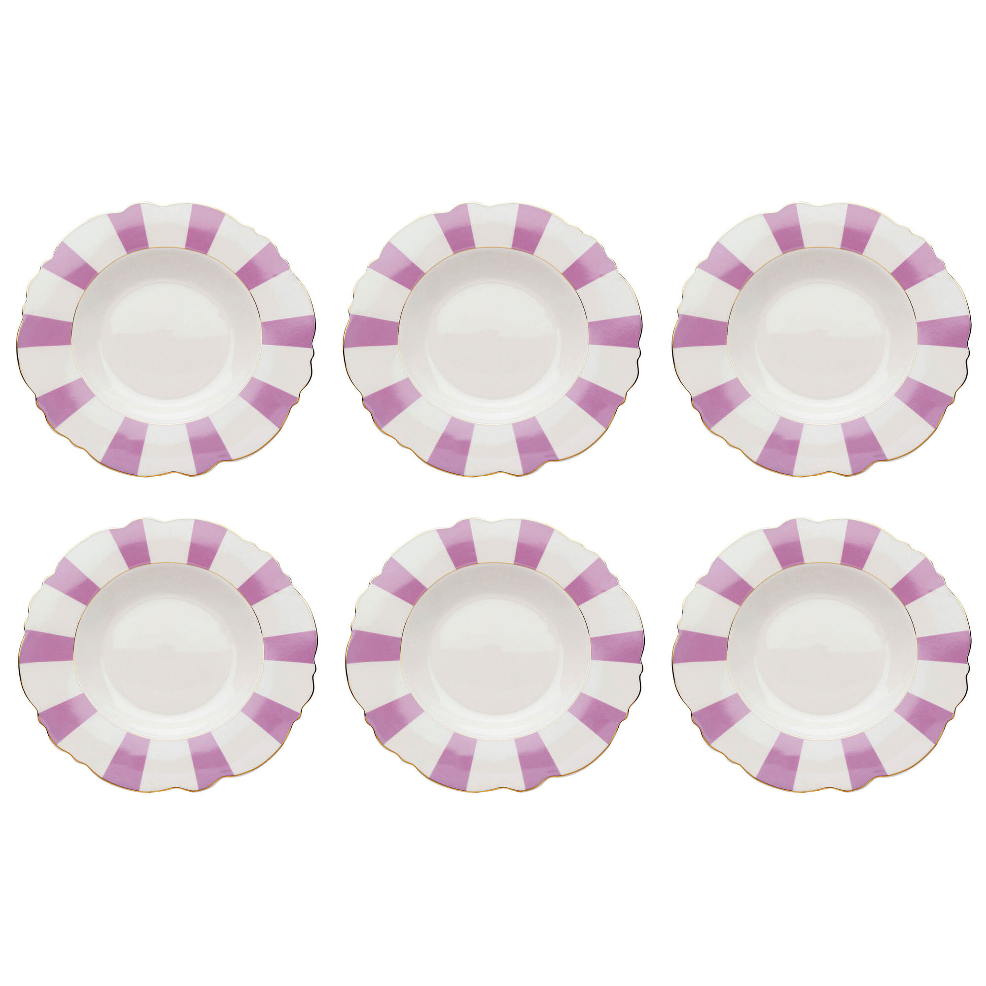 Teller Tief Harlequin Lila Ø23cm (6/tlg.) – Grafik-1.