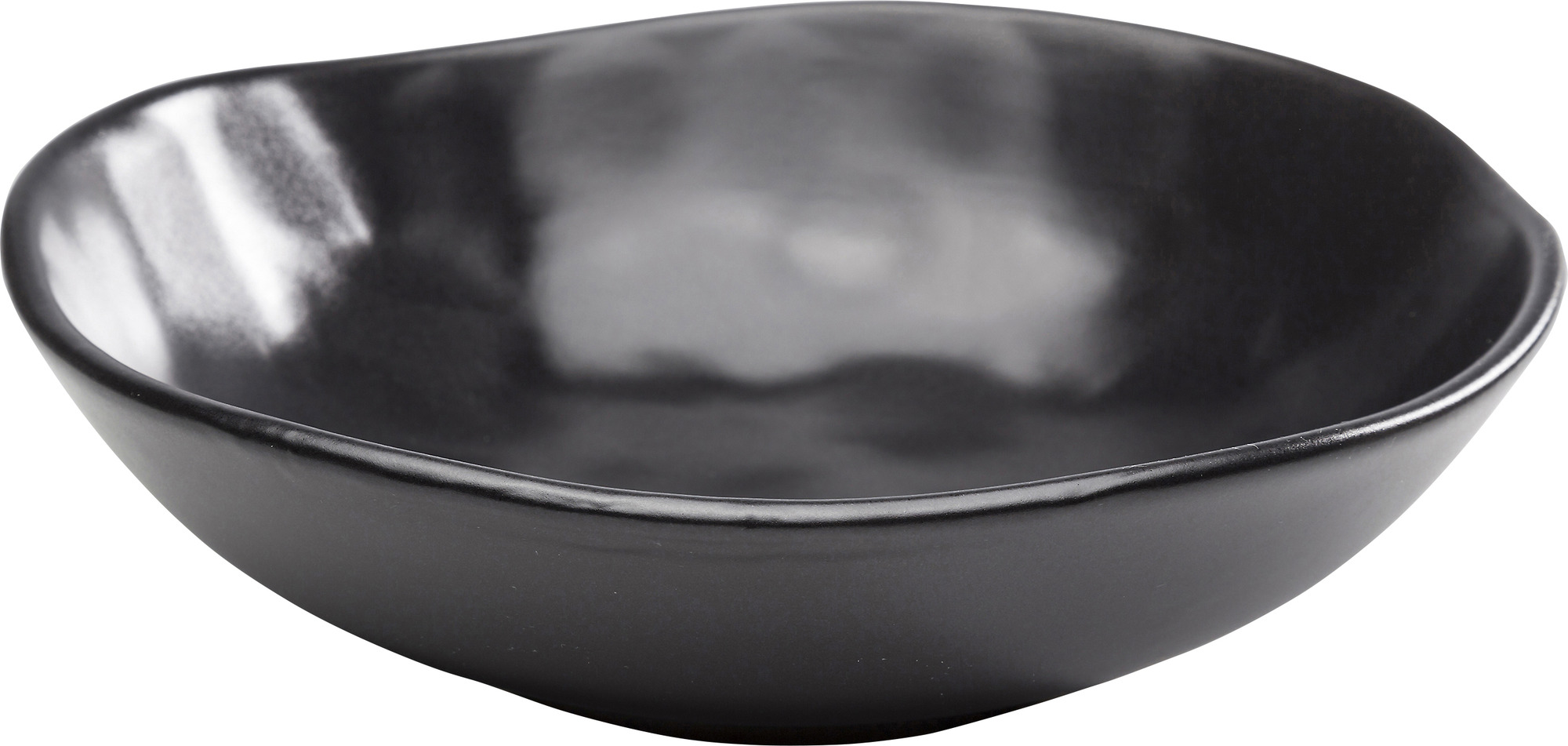 Produkt: Teller Tief Organic Black Ø22cm.