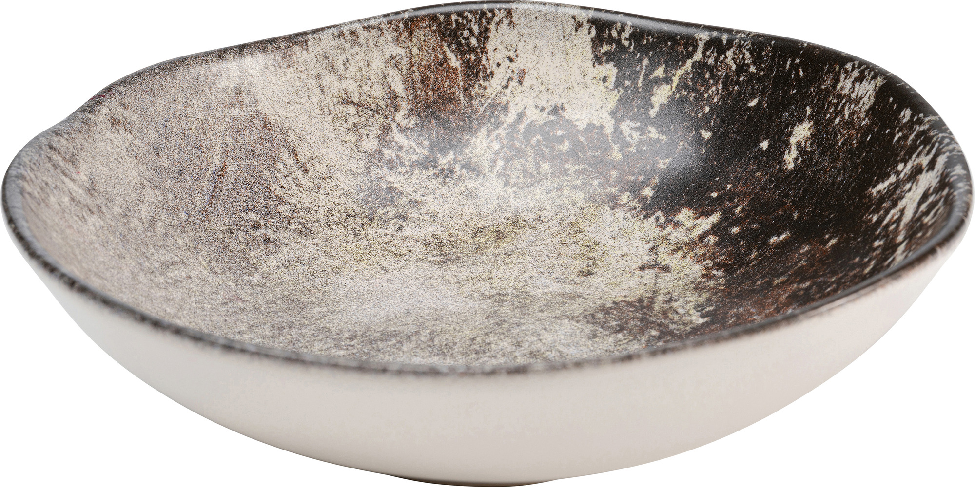 Teller Tief Savannah Braun/Grau Matt Ø20cm