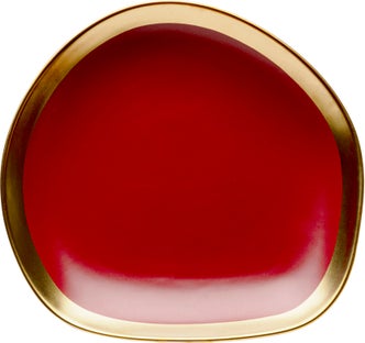 Teller Vibrations Rot Ø27cm – Grafik-1.