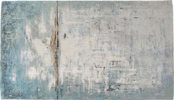 Teppich Abstract Hellblau 170x240cm – Grafik-1.