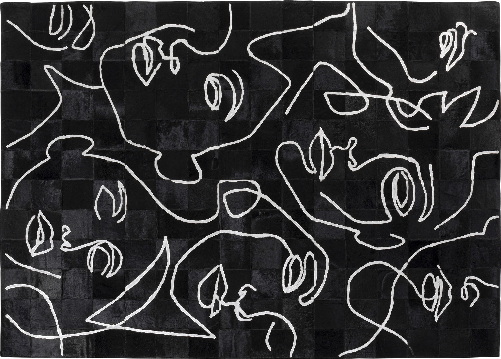 Teppich Art Faces 170x240cm – Grafik-1.