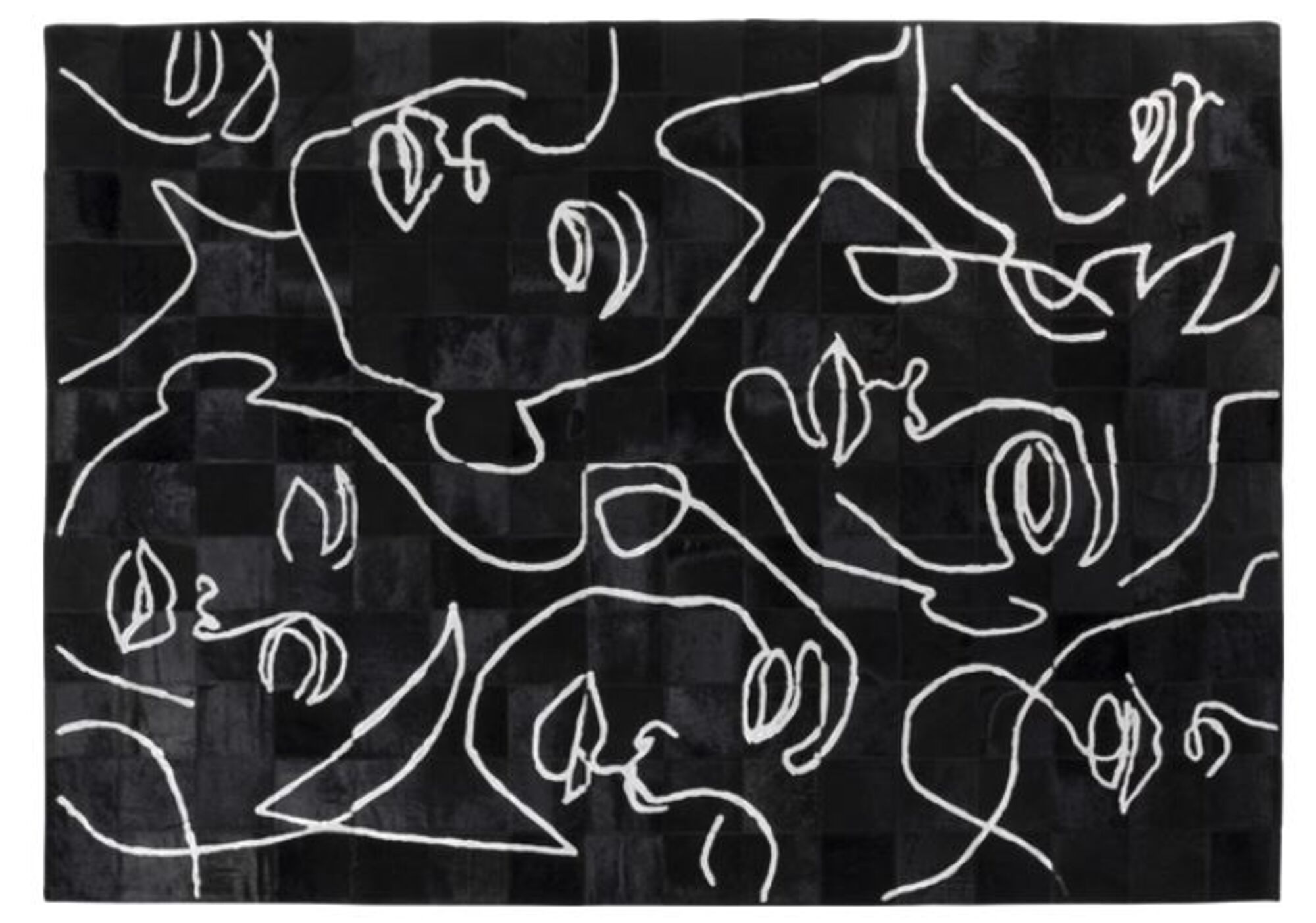 Teppich Art Faces 200x300cm – Grafik-1.