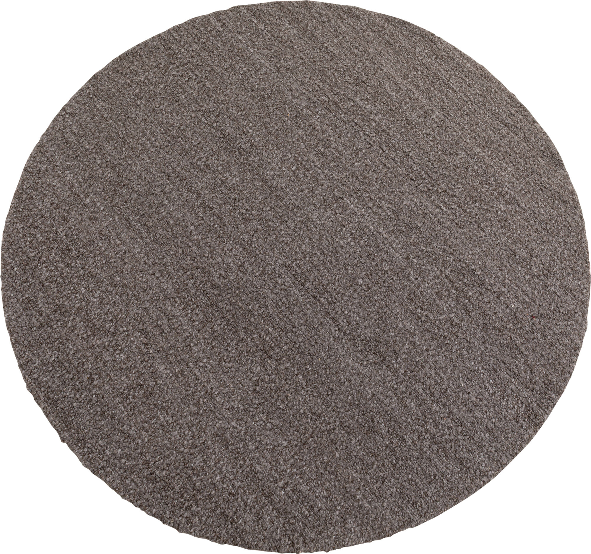 Teppich Boucara Grau/Braun Ø250cm – Grafik-1.