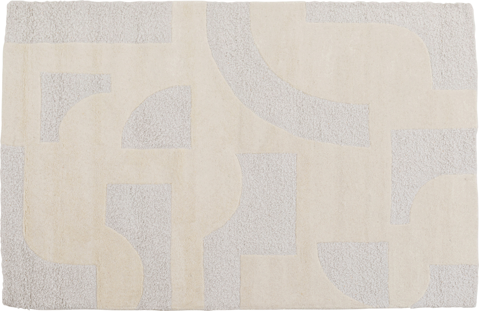 Teppich Flow Weiß 170x240cm