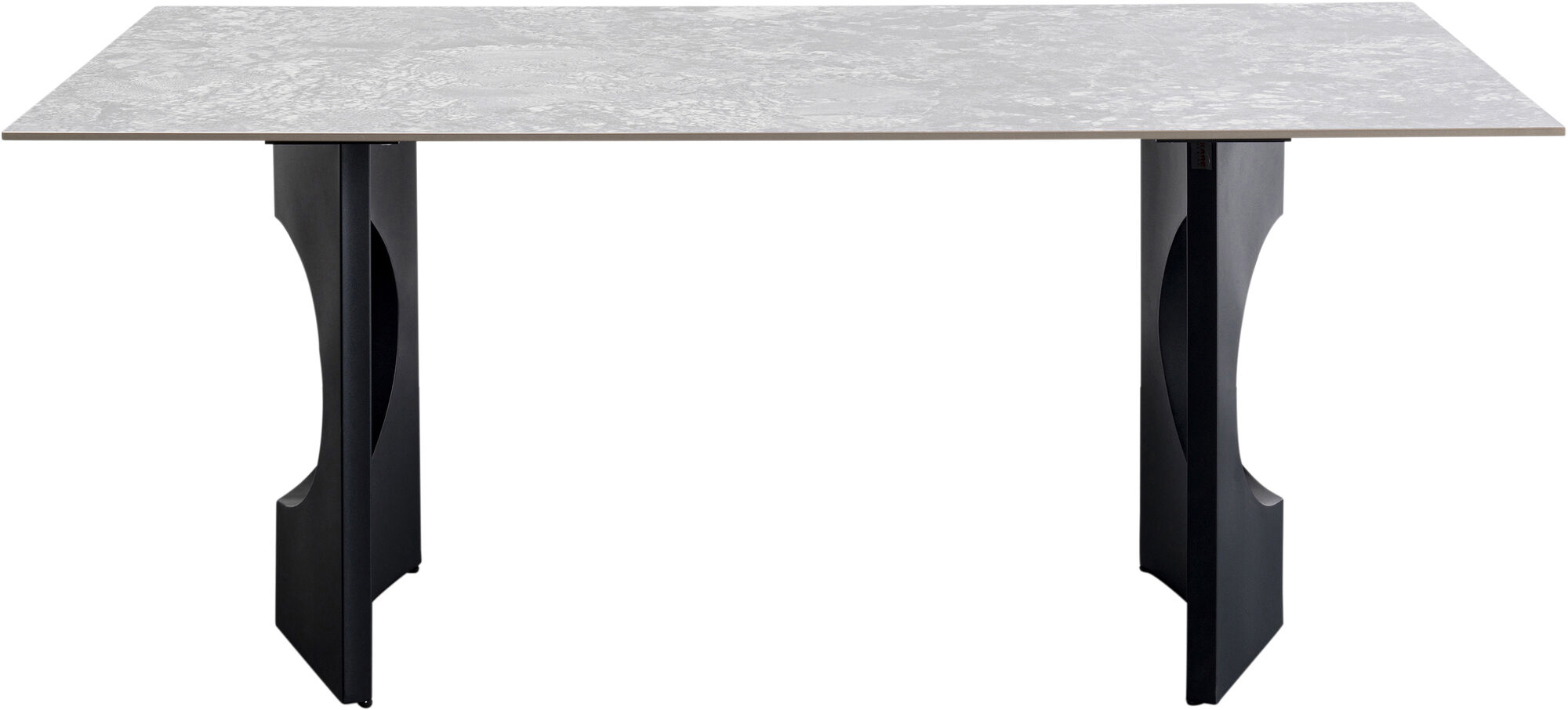 Tisch Bilbao Oho Schwarz 180x90cm  – Grafik-1.