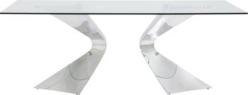 Tisch Gloria Chrom 200x100cm – Grafik-1.