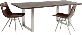 Tisch Harmony Dunkel Chrom 200x100 – Grafik-1.