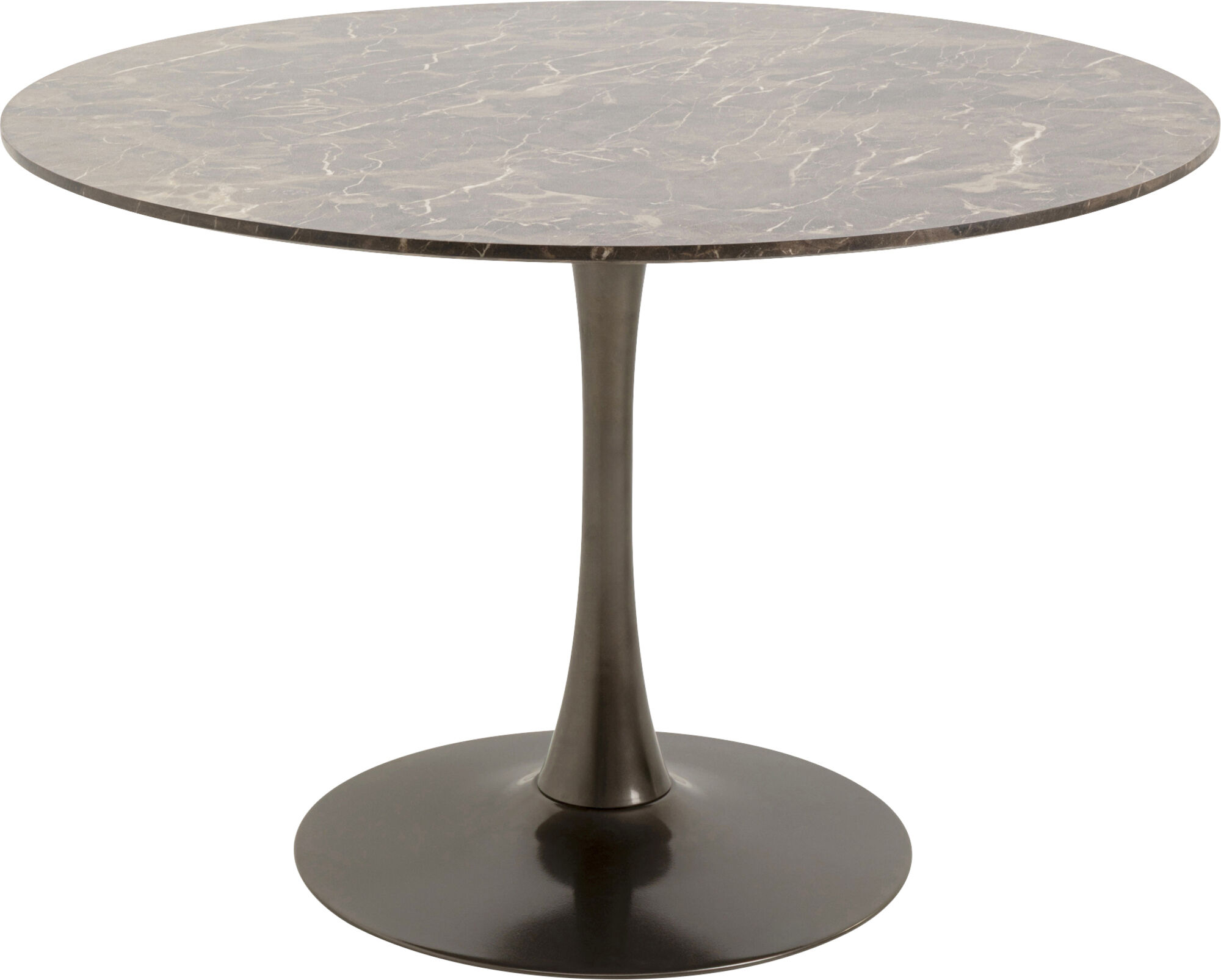 Tisch High Society Marble Grau Ø110cm – Grafik-1.