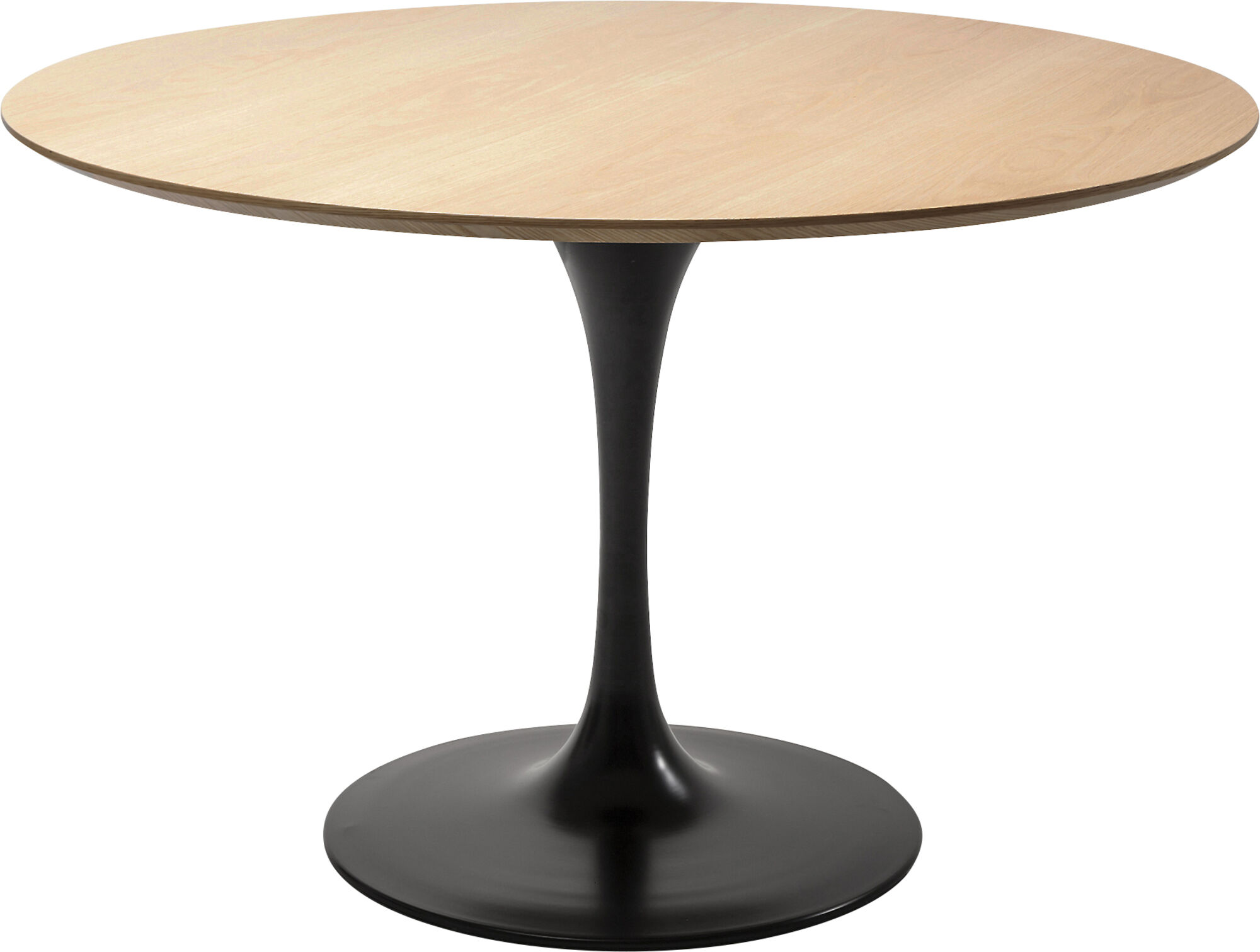 Tisch Invitation Set Eiche Schwarz Ø120cm – Grafik-1.