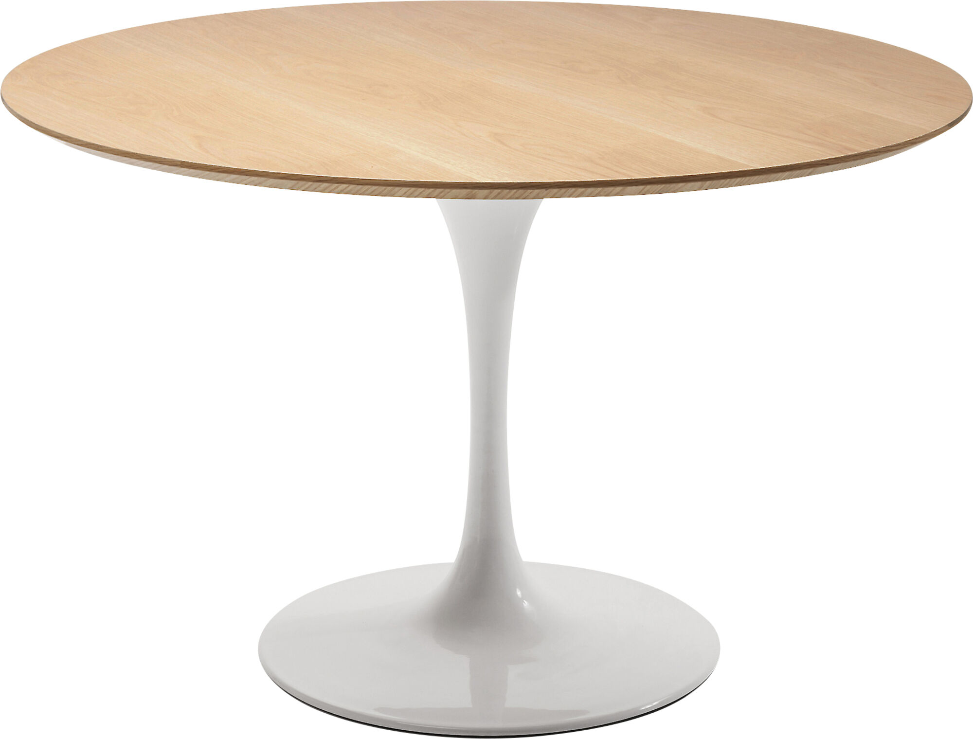 Tisch Invitation Eiche Weiß Ø120cm – Grafik-1.