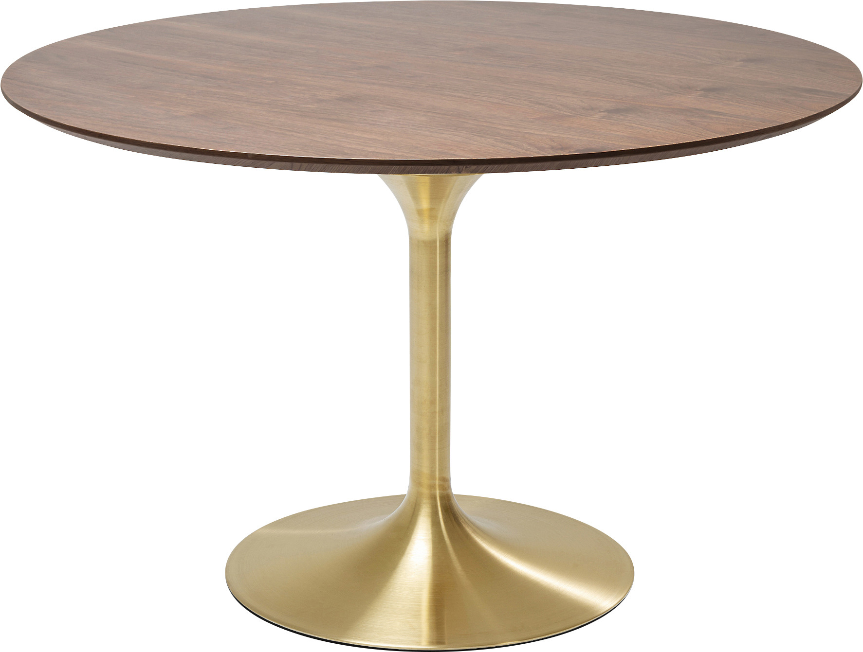 Tisch Invitation Set Walnuss Brass Ø120cm
