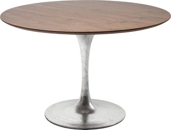 Tisch Invitation Set Walnuss Zink Ø120cm – Grafik-1.