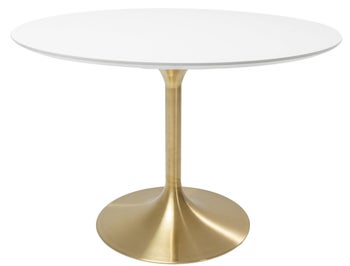 Tisch Invitation Set Weiß Brass Ø120cm – Grafik-1.