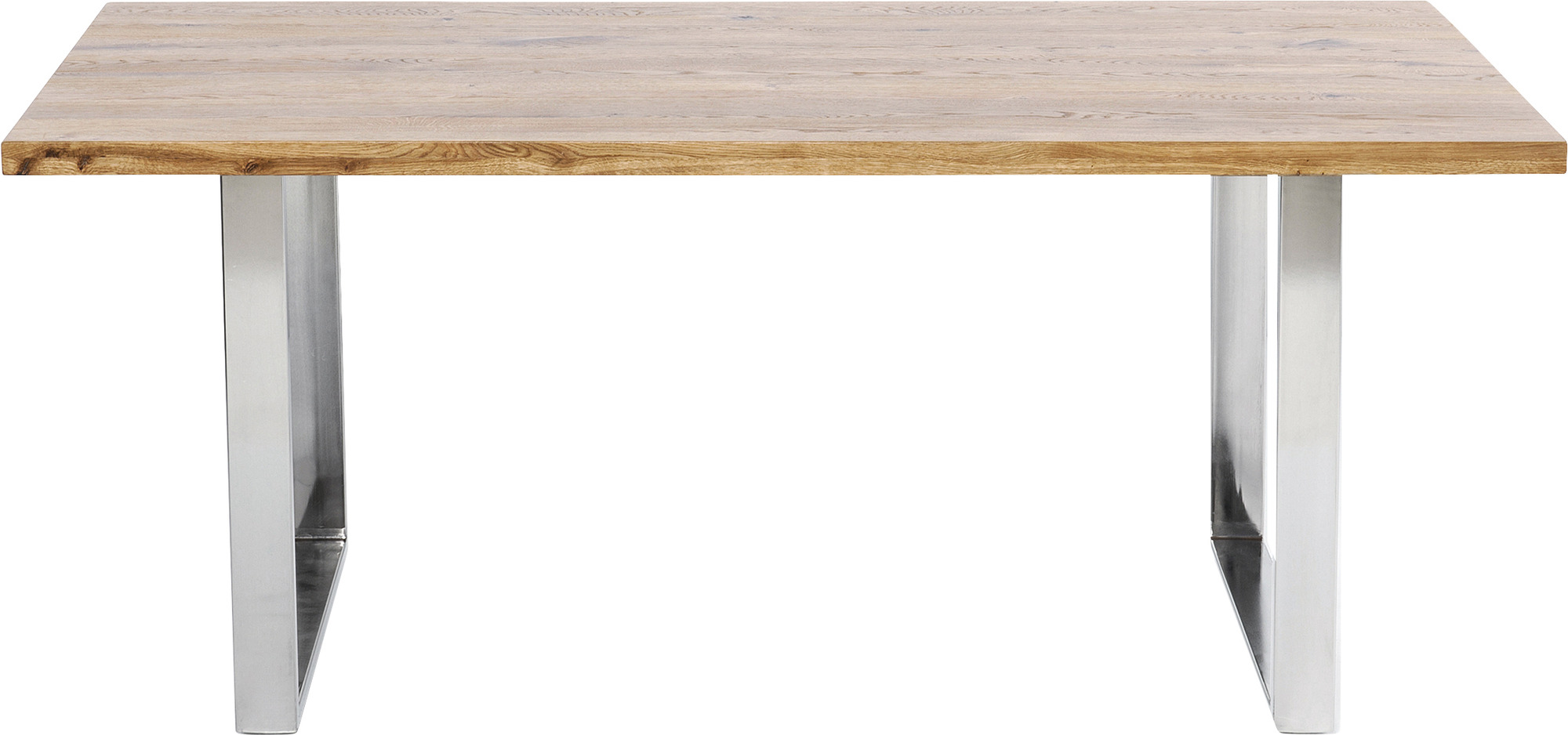 Tisch Jackie Eiche Chrom 160x80 – Grafik-1.