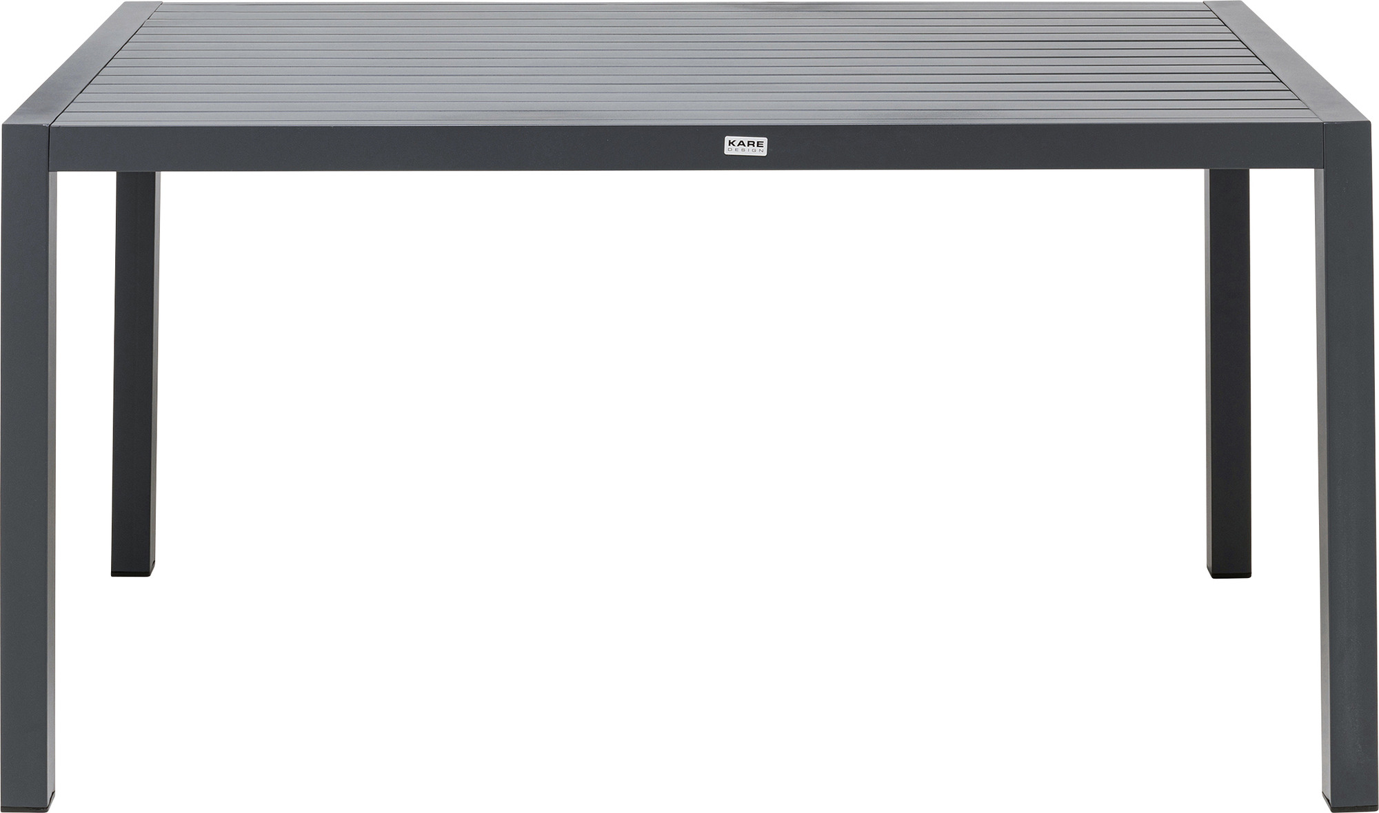 Tisch Madagascar Schwarz 80x140cm