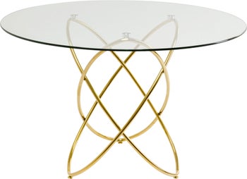 Tisch Molekular Gold Ø120cm – Grafik-1.