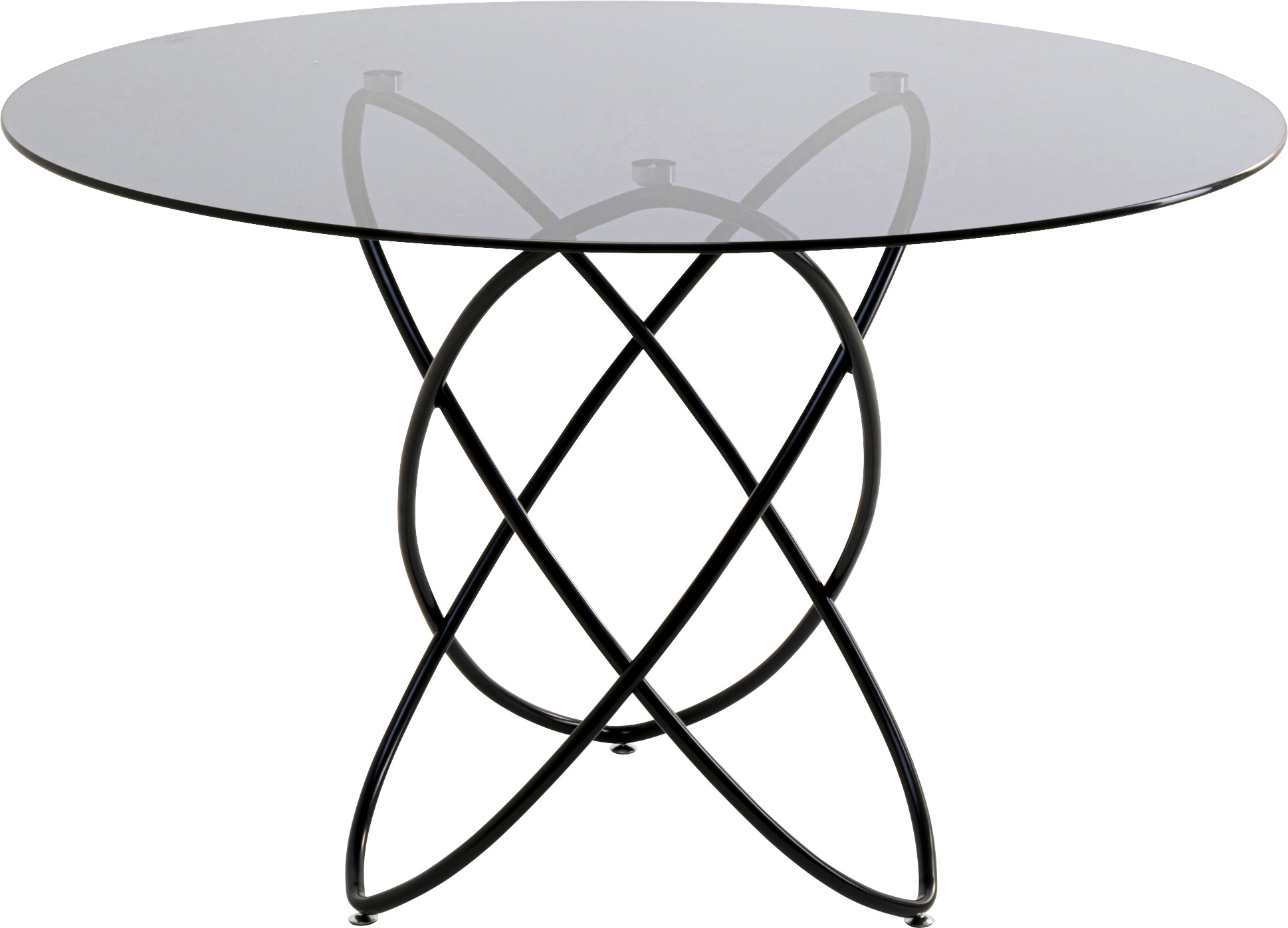 Tisch Molekular Schwarz Ø120cm