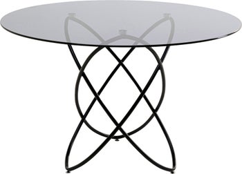 Tisch Molekular Schwarz Ø120cm – Grafik-1.