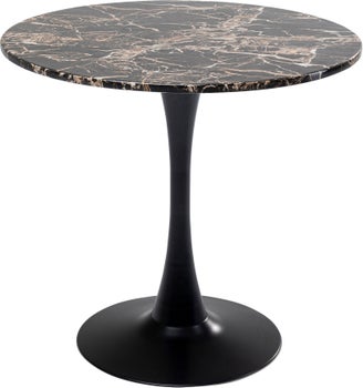 Produkt: Tisch Schickeria Marmor Schwarz 80cm.