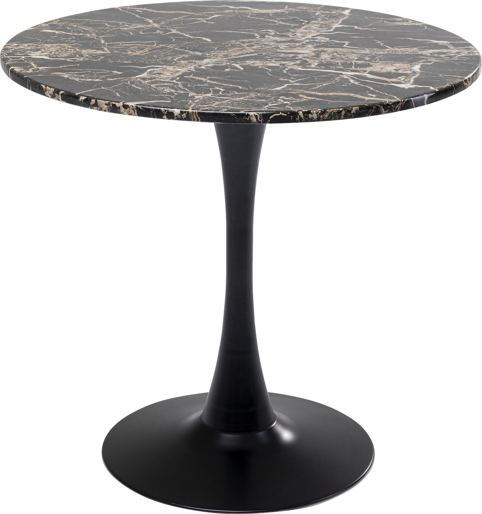 Produkt: Tisch Schickeria Marmor Schwarz 80cm.