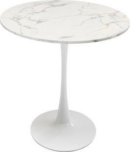 Tisch Schickeria Marmor Weiß Ø80cm – Grafik-1.