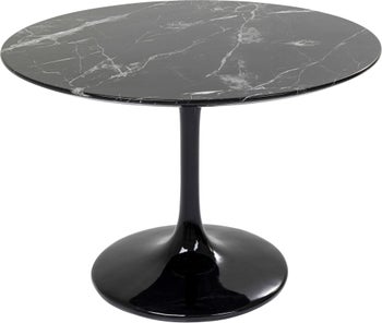 Tisch Solo Marble Schwarz Ø110 – Grafik-1.