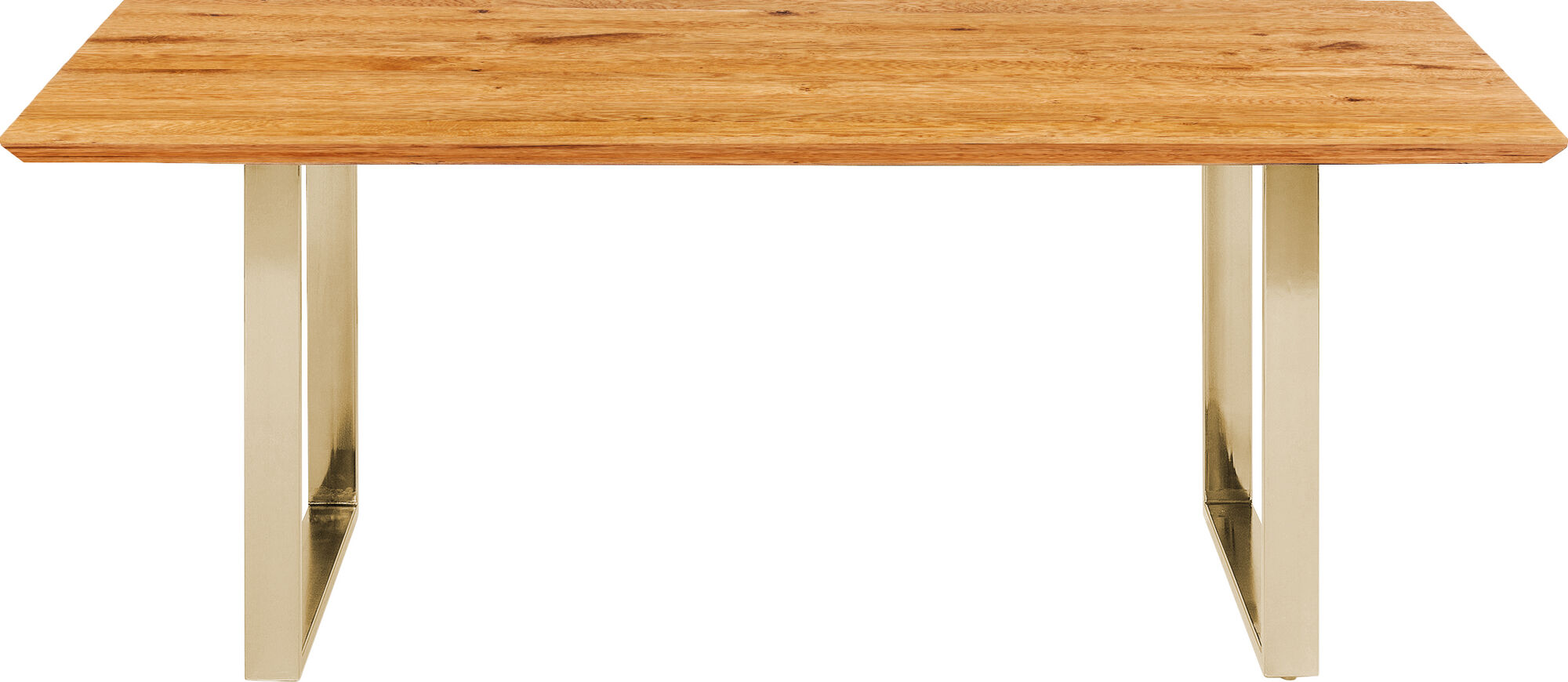 Tisch Symphony Eiche Messing 160x80 – Grafik-1.