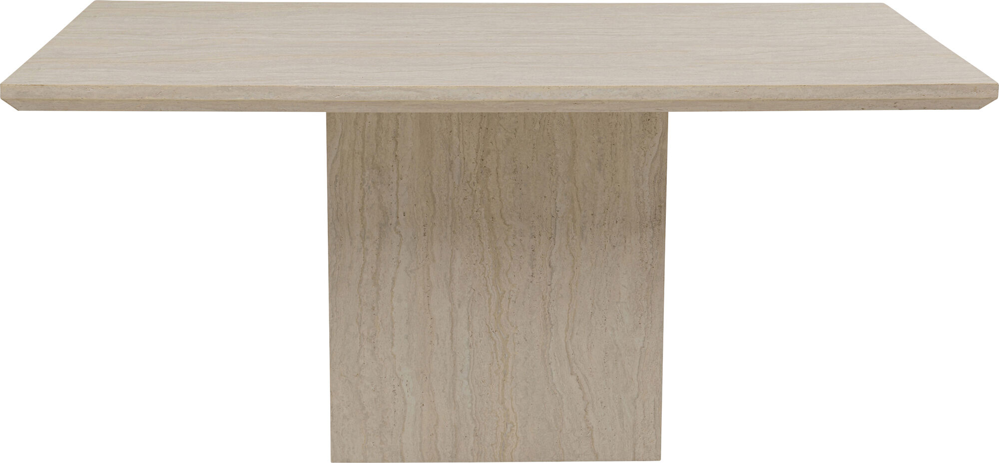 Tisch Travertino 160x90cm – Grafik-1.