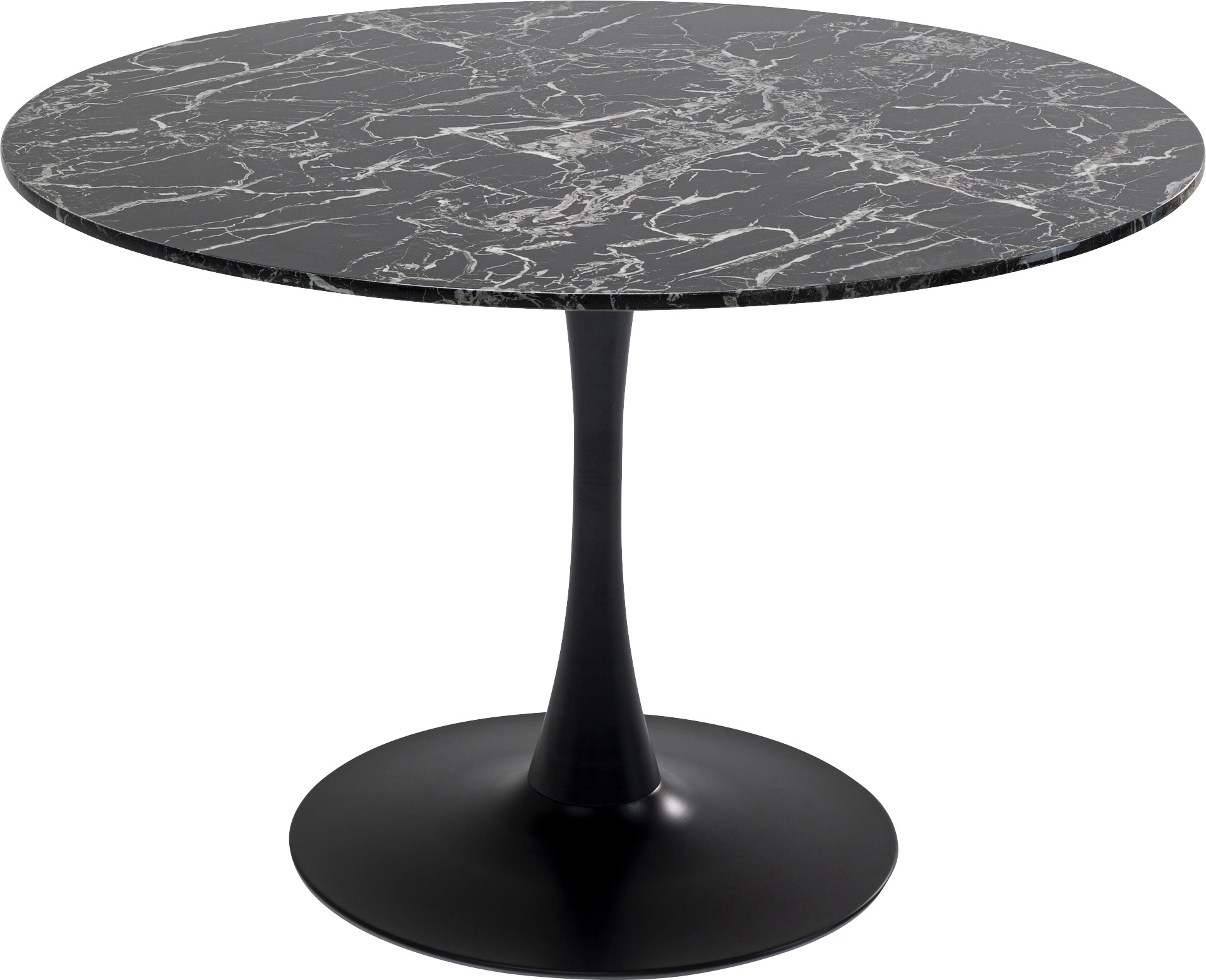 Tisch Veneto Marmor Schwarz Ø110cm – Grafik-1.